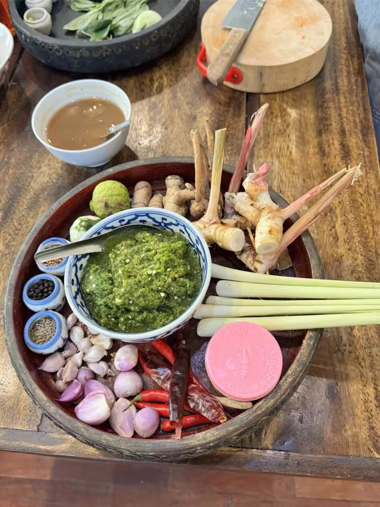 當地食材。(洪秀瑛攝) 當地食材。(洪秀瑛攝)