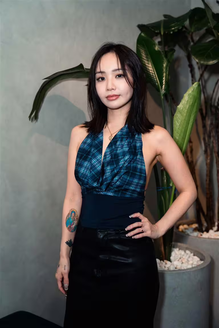 Kimberley陳芳語昨晚在LINE MUSIC舉辦「新專輯搶先聽唱會」直播。（圖／陶山音樂提供）