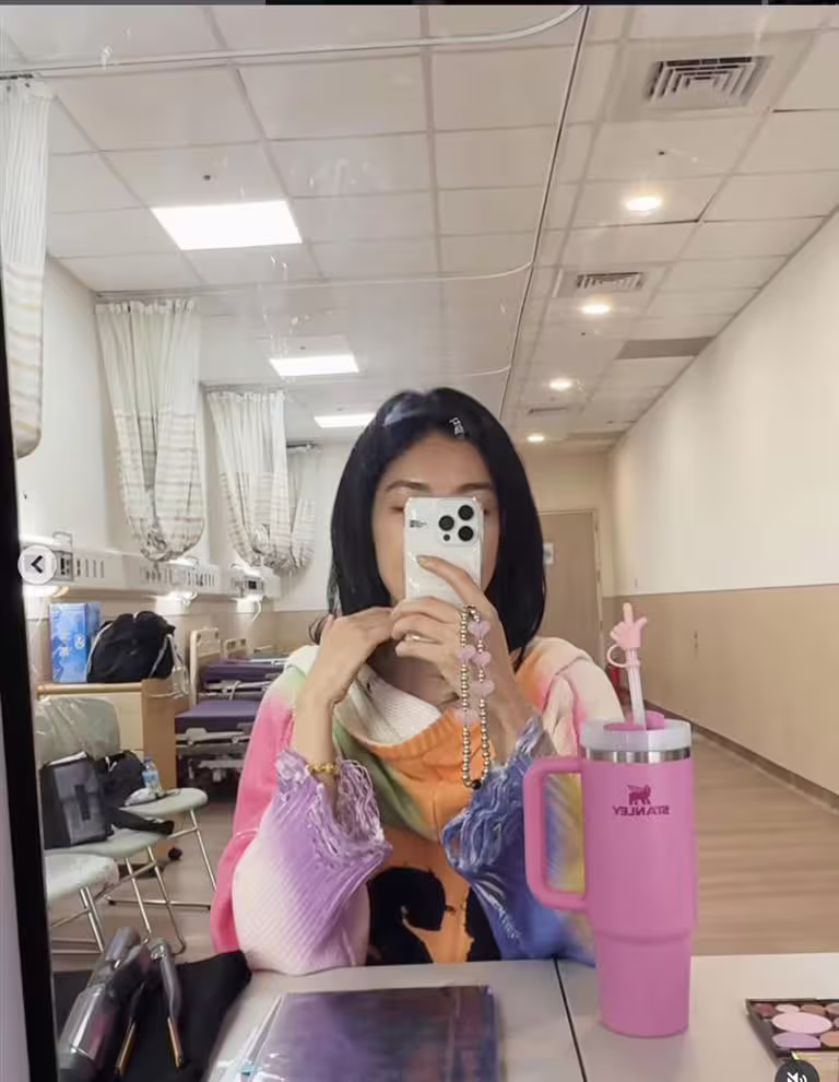 楊謹華看完演唱會隔天繼續工作。(圖/翻攝自IG) 楊謹華看完演唱會隔天繼續工作。(圖/翻攝自IG)