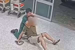 在急診突出拳 護理師1招反制病人 在急診突出拳 護理師1招反制病人