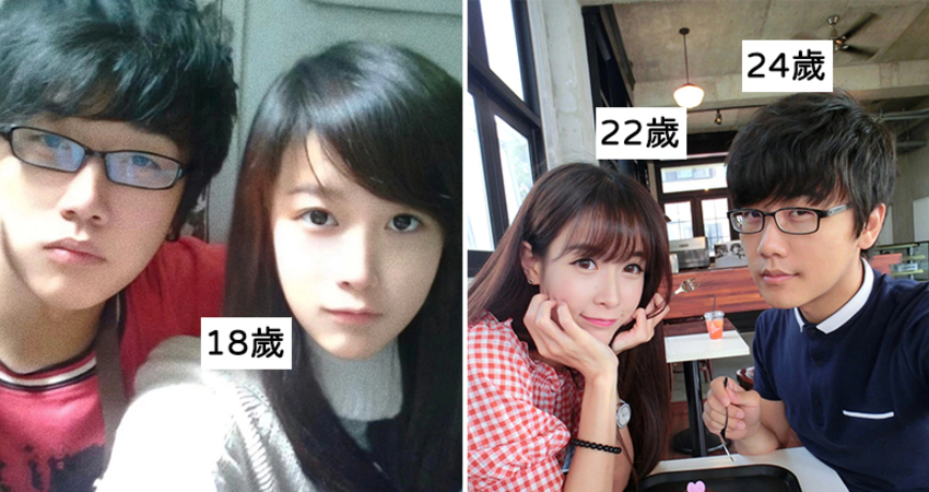 18歲開始交往！從校服到婚紗「情侶15年後竟沒變」凍齡太驚人　女兒顏值也超高