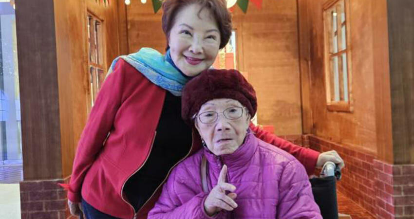 獨》103歲母險病危驚人近況！「蘋果花歌后」楊燕宣布超大喜訊