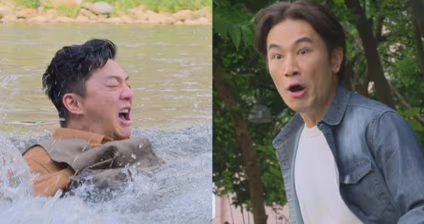 傅子純假摔樓梯真受傷！跳水救藍葦華兩人都出現不良反應
