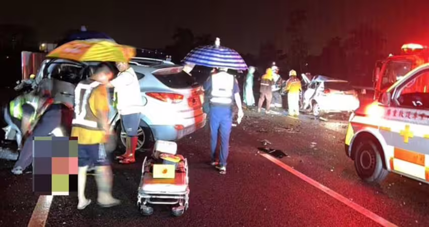 國3深夜對撞車禍2慘死…他逆向狂飆55公里原因曝「驗出酒駕」