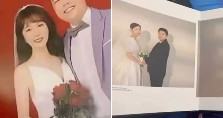 婚照掛客廳　4年後人妻驚見「新娘是陌生人」傻了