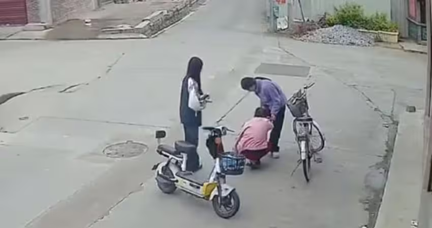 國中妹好心扶摔車老人　婦反提告：賠我100萬