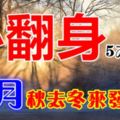 秋去冬來發大財！12月一到吉星高照，橫財勢頭逼人，必翻身的5大生肖