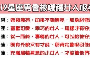 「讓男人無法sayNO」！十二星座男無法不愛上的女人是誰！