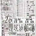 12/21  中國新聞報-大樂透參考