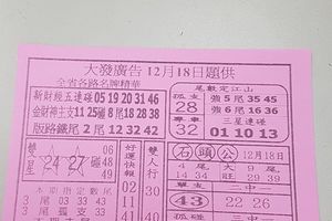 12/18  大發廣告-六合彩參考