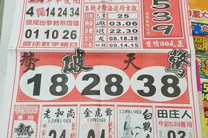 12/19-12/20  福氣539-今彩539參考