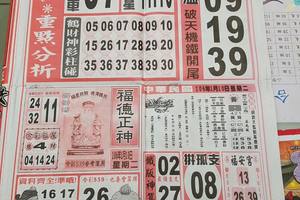 1/9-1/10  福氣539-今彩539參考