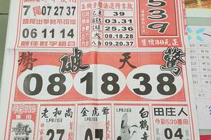 1/2-1/3  福氣539-今彩539參考