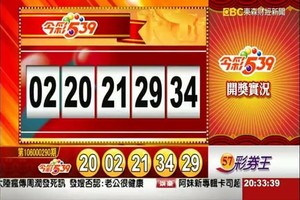 106年12月5日今彩539開獎號碼加新開奬記錄表♪(^∇^*)