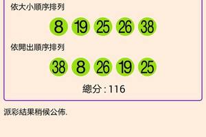 106年12月14日今彩539開獎號碼加新開奬記錄表♪(^∇^*)