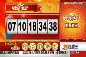 106年12月20日今彩539開獎號碼加新開奬記錄表♪(^∇^*)