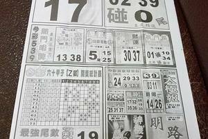 1/22-1/23  台北五三九-今彩539參考~祝大家中獎